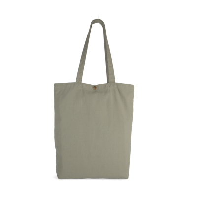 Washed cotton tote bag